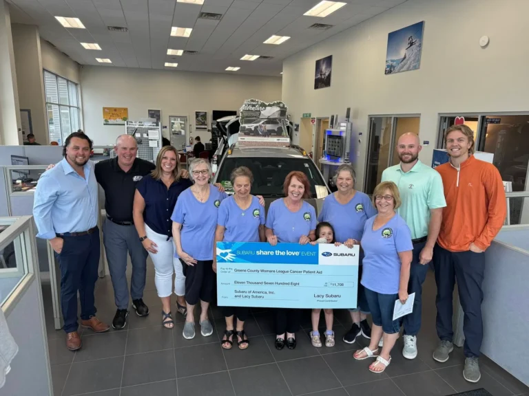 RC Lacy Subaru Donates
